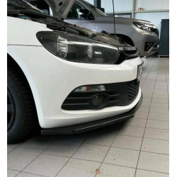 Carbonparts Tuning 1637 - Front lip spoiler black glossy fits VW Scirocco