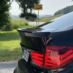 Carbonteile Tuning Heckspoiler Spoiler Lippe Ansatz ABS Glanz für BMW 5er GT F07 - 2868