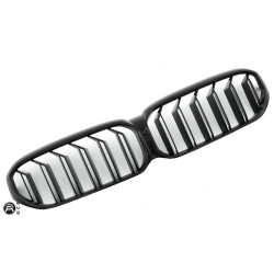 Carbonteile Tuning 2422 - Nieren Grill Doppelsteg Schwarz Glanz ABS passend für BMW 5er G30 G31 LCI