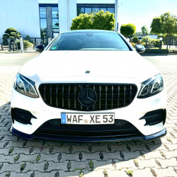 Carbonteile Tuning 2029 - Frontlippe Lippe Frontspoiler Spoiler Schwert ABS glanz Schwarz passend für Mercedes Benz E Coupe C...