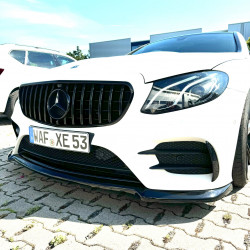 Carbonteile Tuning 2029 - Frontlippe Lippe Frontspoiler Spoiler Schwert ABS glanz Schwarz passend für Mercedes Benz E Coupe C...