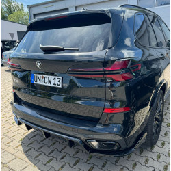 Carbonteile Tuning Heckdiffusor Diffusor ABS schwarz glänzend passend für BMW X5 G05 LCI Facelift - 2973