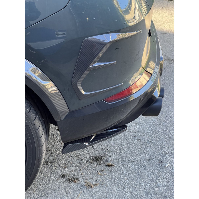 Carbonteile Tuning Splitter Canards Flaps Heck Carbon passend für Cupra Formentor + VZ5 - 3047