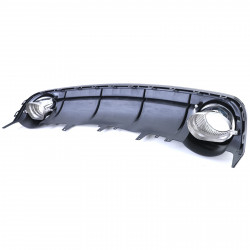 Carbonteile Tuning Heckdiffusor Diffusor ABS Glanz Schwarz passend für AUDI A6 S6 4G C7 Facelift mit Sline - 3048