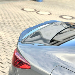 Carbonteile Tuning 2438 - Heckspoiler Lippe Spoiler Highkick schwarz glänzend passend für BMW 4er G22 Coupe