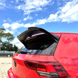 Carbonteile Tuning Heckspoiler Lippe Spoiler Flaps Aufsatz ABS Glanz Schwarz passend für Volkswagen Golf Mk8 GTI Ckubsport - ...