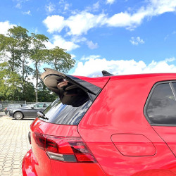 Carbonteile Tuning Heckspoiler Lippe Spoiler Flaps Aufsatz ABS Glanz Schwarz passend für Volkswagen Golf Mk8 GTI Ckubsport - ...