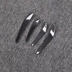 Carbonteile Tuning Zierblende Splitter Canards Front Stoßstange vorne Performance Vollcarbon passend für BMW G82 G83 M4 G80 G...
