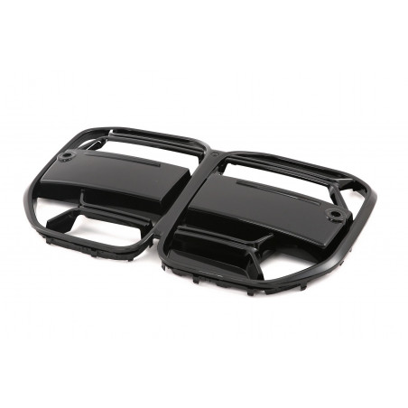Carbonteile Tuning Kühlergrill Nieren Grill Clubsport Schwarz Glanz mit Kamera passend für BMW 4er G22 G23 - 3063