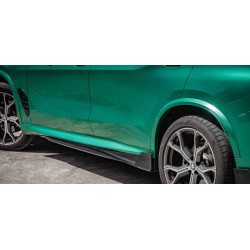 Carbonteile Tuning Seitenschweller Ansatz Sideskirt Extension Performance Vollcarbon passend für BMW X5 G05 - 3070