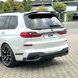 Carbonteile Tuning 2772 - Heckspoiler Spoiler Lippe ABS Glanz Schwarz passend für BMW X7 G07