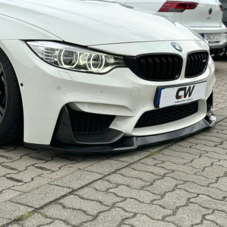 Carbonteile Tuning 2091 - Frontlippe Clubsport V2 Carbon passend für BMW F80 F82 F83 M3 M4