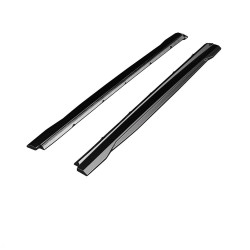 Carbonteile Tuning Seitenschwelleransatz Sideskirt Extension ABS passend für AUDI SQ8 4M + Q8 S-Line 2018+ - 3093