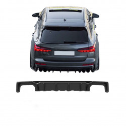 Carbonteile Tuning Heckdiffusor Diffusor ABS Glanz für Audi A6 C8 S-Line + S6 C8 - 4000
