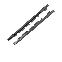 Carbonteile Tuning Seitenschwelleransatz Sideskirt Extension ABS passend für AUDI S5 B9 F5 + A5 B9 F5 Sportback Facelift S-Li...