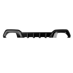 Carbonteile Tuning Heckdiffusor Diffusor Heck Ansatz ABS schwarz glänzend passend für BMW G20 G21 M340i + M340d - 4014