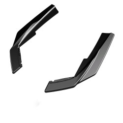 Carbonteile Tuning Hecksplitter Heckansatz Flaps Diffusor seitlich ABS schwarz glänzend passend für BMW 3er G20 G21 Facelift ...