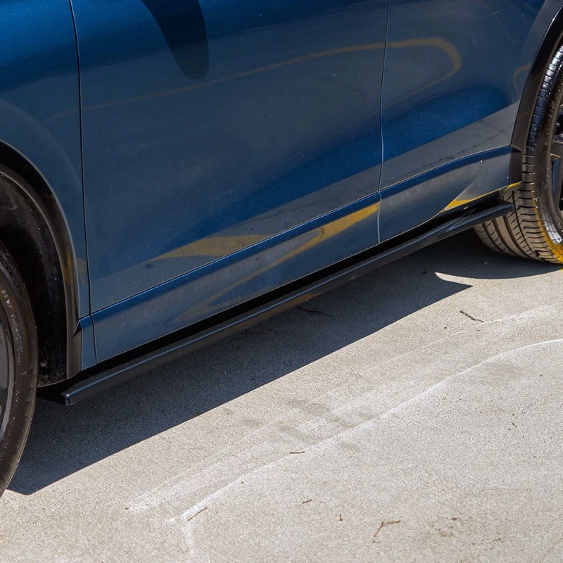 Carbonteile Tuning Sideskirts Seitenschweller Ansätze ABS schwarz glänzend passend für Volkswagen Tiguan Mk3 2024+ RLine - 4030