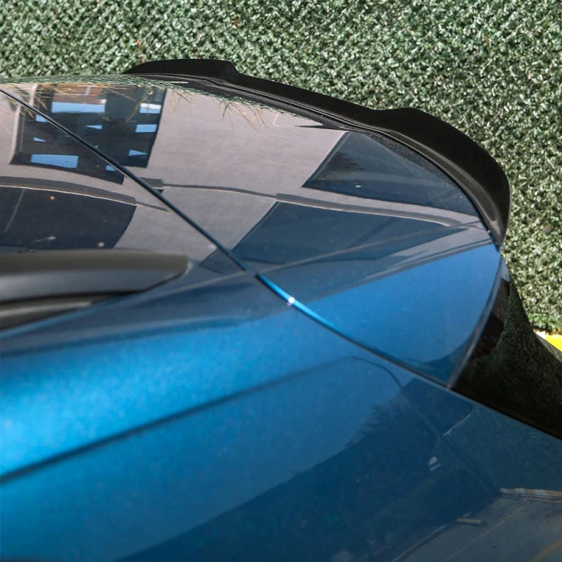 Carbonteile Tuning Heckspoiler Lippe Spoiler Flaps Aufsatz ABS Glanz Schwarz passend für Volkswagen Tiguan Mk3 2024+ RLine - ...