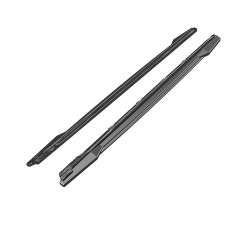 Carbonteile Tuning Seitenschwelleransatz Sideskirt Extension ABS passend für AUDI SQ5 + Q5 FY SLine SUV Mk2 Facelift - 4037