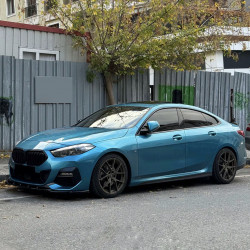 Carbonteile Tuning 2542 - Frontlippe Lippe Schwert Frontspoiler ABS Performance Glanz Schwarz passend für BMW 2er F44 M Paket