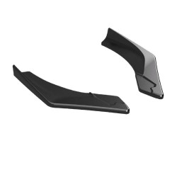 Carbonteile Tuning Hecksplitter Heckansatz Flaps Diffusor seitlich ABS schwarz glänzend passend für BMW 1er F40 mit MPaket + ...