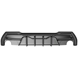 Carbonteile Tuning Heckdiffusor Diffusor Heck Ansatz ABS schwarz glänzend passend für BMW 1er F40 mit MPaket + M135 - 4042