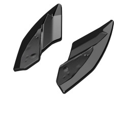 Carbonteile Tuning Heckdiffusor Diffusor Heck Ansatz ABS schwarz glänzend passend für CUPRA Leon MK1 + Facelift - 4060