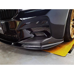Carbonteile Tuning Frontaufsatz Frontlippe Spoiler Schwert V3 Vollcarbon passend für BMW F90 M5 Facelift - 4061