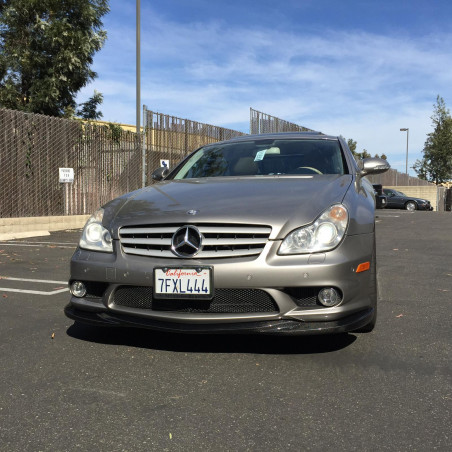 Carbonteile Tuning Frontlippe Spoiler Schwert Carbon passend für Mercedes-Benz C219 W219 CLS55 CLS63 - 4063