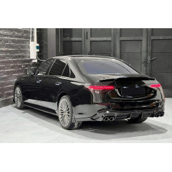 Carbonteile Tuning Bodykit Frontlippe Spoiler Schwert Heckspoiler Lippe Diffusor passend für Mercedes-Benz S-Klasse W223 mit ...