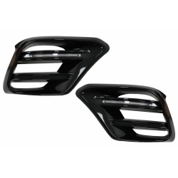 Carbonteile Tuning Bodykit Frontlippe Spoiler Schwert Heckspoiler Lippe Diffusor passend für Mercedes-Benz S-Klasse W223 mit ...