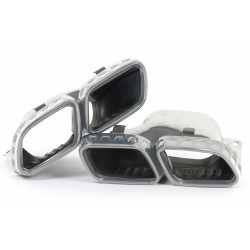 Carbonteile Tuning Bodykit Stoßstange Vorne Hinten Seitenschweller für Mercedes-Benz C-Klasse W206 nicht 63 AMG - 4066