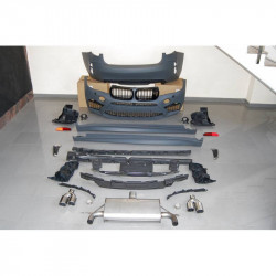 Carbonparts Tuning 1838 - Bodykit Frontstoßstange Heckstoßstange Seitenschweller Entschalldämpfer passend für BMW X6 F16 nich...