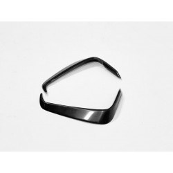 Carbonteile Tuning Frontsplitter Flaps Splitter Canards Frontansatz ABS schwarz glänzend passend für Cupra Terramar - 4069