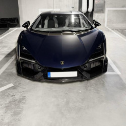 Carbonteile Tuning Frontlippe Frontspoiler Lippe Spoiler Schwert Vollcarbon Carbon passend für Lamborghini Revuelto - 4071