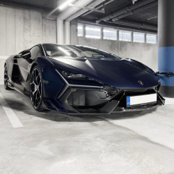 Carbonteile Tuning Frontlippe Frontspoiler Lippe Spoiler Schwert Vollcarbon Carbon passend für Lamborghini Revuelto - 4071