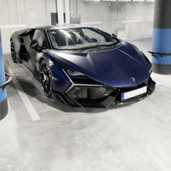 Carbonteile Tuning Frontlippe Frontspoiler Lippe Spoiler Schwert Vollcarbon Carbon passend für Lamborghini Revuelto - 4071