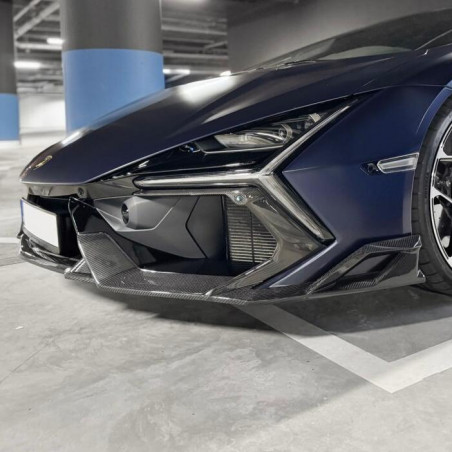 Carbonteile Tuning Frontlippe Frontspoiler Lippe Spoiler Schwert Vollcarbon Carbon passend für Lamborghini Revuelto - 4071