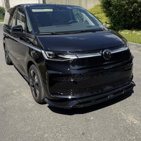 Carbonteile Tuning Frontlippe Lippe Schwert Frontspoiler Spoiler ABS Glanz Schwarz passend für Volkswagen T7 Transporter- 4072