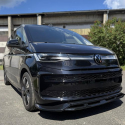 Carbonteile Tuning Frontlippe Lippe Schwert Frontspoiler Spoiler ABS Glanz Schwarz passend für Volkswagen T7 Transporter- 4072