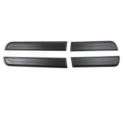 Carbonteile Tuning Türverkleidung Tür Verkleidung Karosserie ABS Matt Schwarz passend für Volkswagen VW Amarok 2022+ - 4074