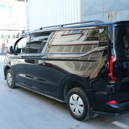 Carbonteile Tuning Radlauf Schutz Kotflügel Verbreiterungen ABS Matt passend für Volkswagen Transporter T7 lang - 4080