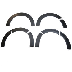 Carbonteile Tuning Radlauf Schutz Kotflügel Verbreiterungen ABS Matt passend für Volkswagen Transporter T7 lang - 4080