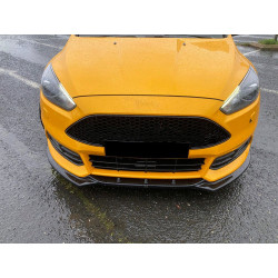 Carbonteile Tuning Frontlippe Lippe Schwert Frontspoiler Spoiler ABS Glanz Schwarz passend für Ford Focus ST Mk3 Facelift - 4086