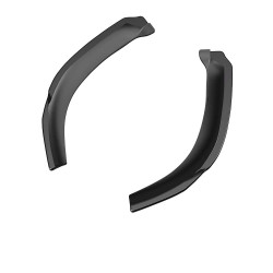 Carbonteile Tuning Diffusor Heckdiffusor Heck Ansatz Hecksplitter Flaps ABS Glanz Schwarz passend für Ford Focus ST Mk3 Facel...