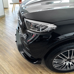 Carbonteile Tuning Frontlippe Lippe Schwert Spoiler ABS Glanz für Mercedes Benz X254 C254 GLC mit AMG Line - 4096