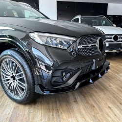 Carbonteile Tuning Frontlippe Lippe Schwert Spoiler ABS Glanz für Mercedes Benz X254 C254 GLC mit AMG Line - 4096