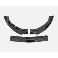 Carbonteile Tuning Frontlippe Lippe Schwert Spoiler ABS Glanz für Mercedes C-Klasse W205 S205 Limousine Kombi mit AMG Line - ...