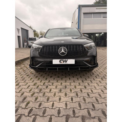 Carbonteile Tuning Frontlippe Lippe Schwert Spoiler ABS Glanz für Mercedes Benz X254 C254 GLC mit AMG Line - 4096